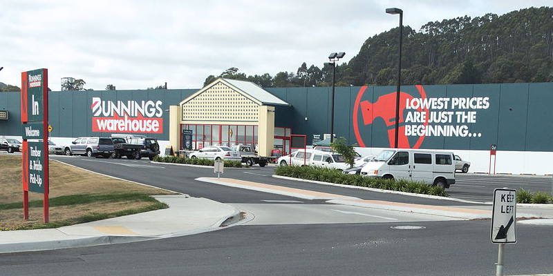 Australia. Bunnings ancora crescita a doppia cifra
