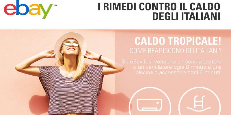 Le vendite eBay anticaldo