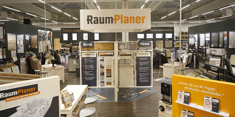 A Düsseldorf un OBI da 15.000 mq