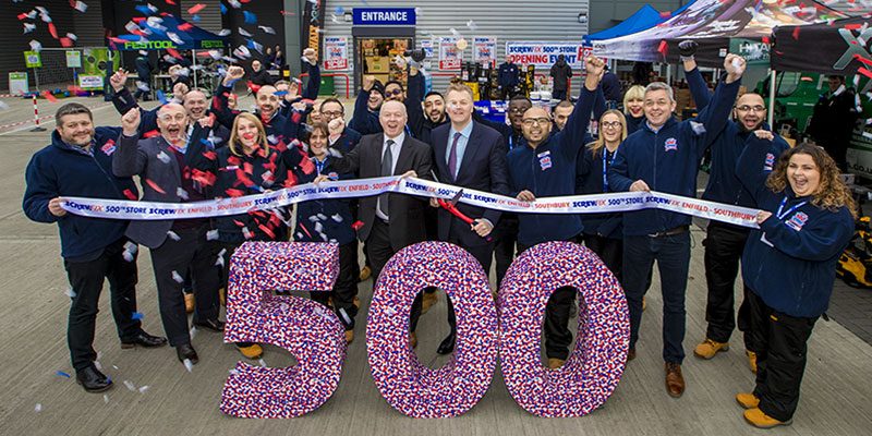 Screwfix a quota 500