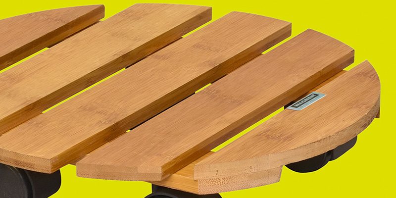 Bello e sostenibile: il carrello di bambù