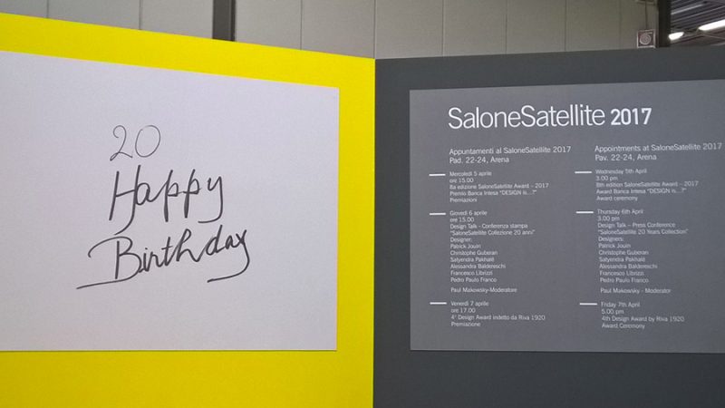 20 anni di Salone Satellite