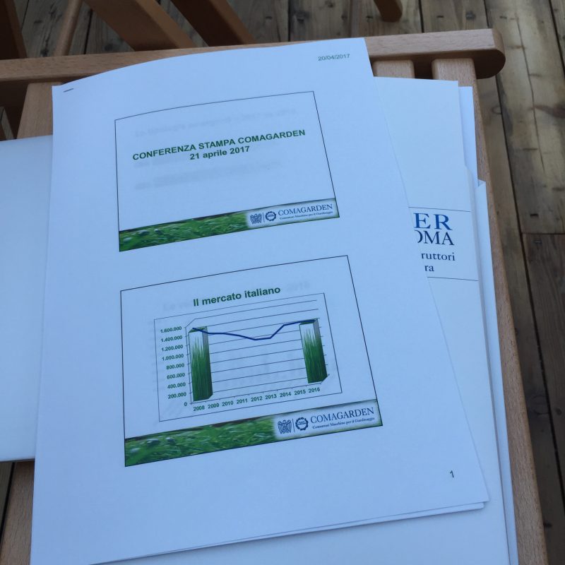 Conferenza stampa Comagarden
