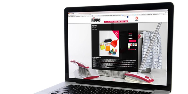 “Pippo tutta un’altra scopa” è anche shop on-line