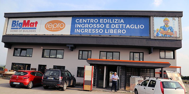 BigMat a Moriago. Il più grande centro edile della provincia di Treviso