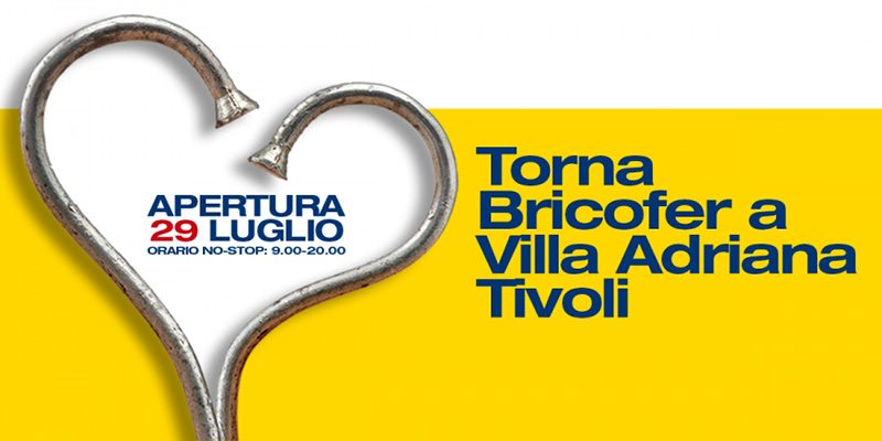 Bricofer torna a Tivoli (RM)