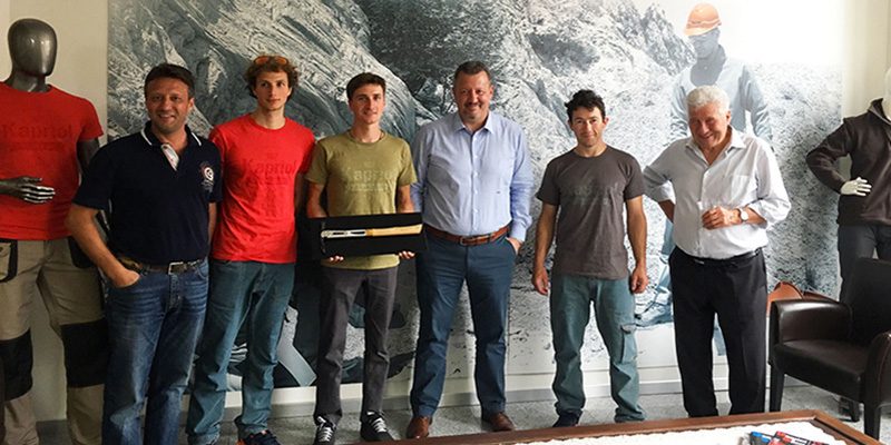 90 anni e una spedizione alpinistica per Kapriol