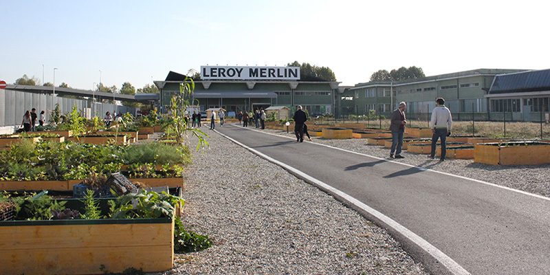 Leroy Merlin e l’orto urbano di comunità