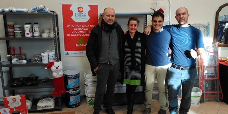 Banco di Comunità apre l'”Emporio Fai da Noi” Leroy Merlin