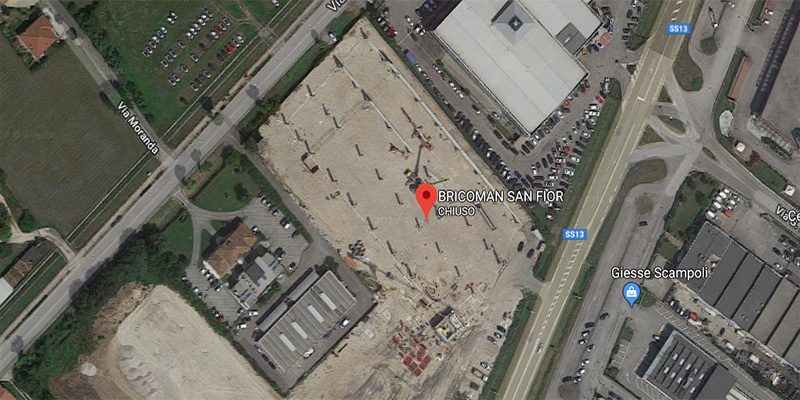 Bricoman, San Fior in allestimento