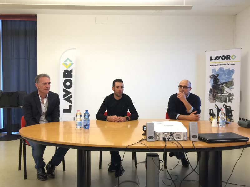 Vincenzo Nibali in Lavorwash