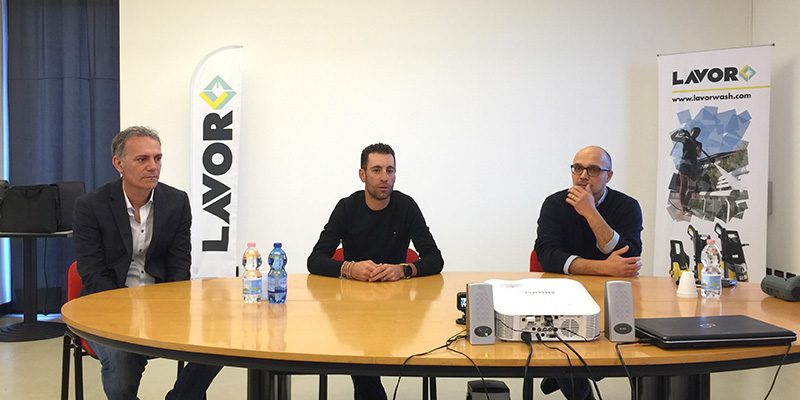 Nibali, lo “Squalo” in Lavorwash