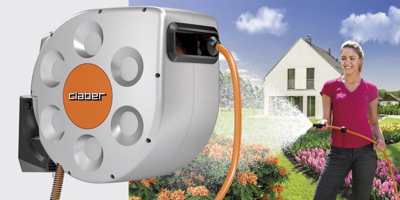 Claber Rotoroll Evolution, l’avvolgitubo automatico