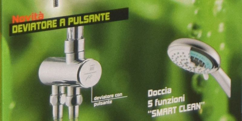 Il comfort di una Doccia a 4 getti…senza calcare