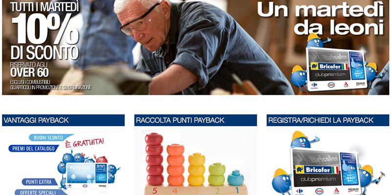 Bricofer aderisce a Payback