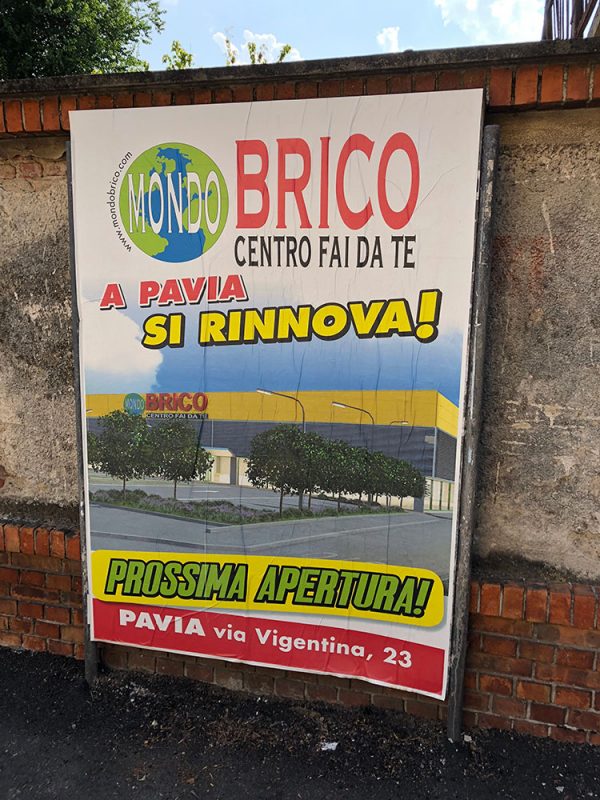 Mondobrico, tutto pronto per Pavia