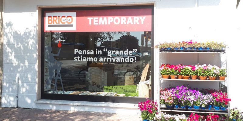 Un temporary Bricocenter a Viareggio. Con assunzioni