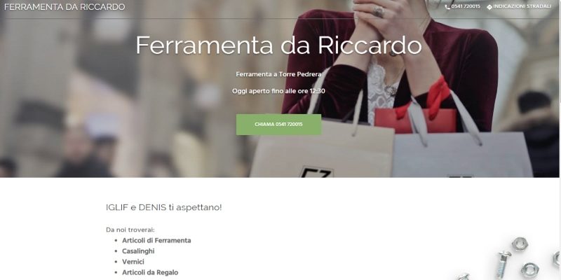 Ferramenta da Riccardo, la storia continua