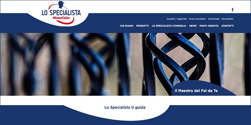 Lo Specialista di MisterColor, prodotti, immagine e marketing