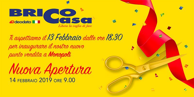 Deodato apre a Monopoli (Ba)