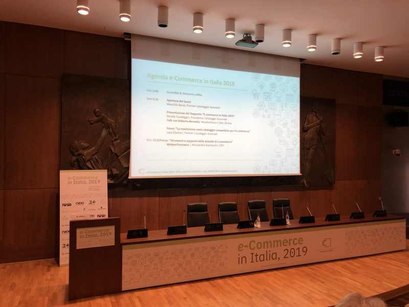 e-Commerce in italia 2019