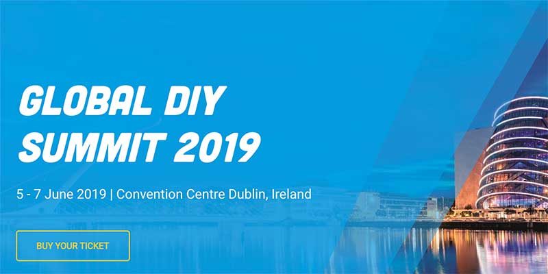 Countdown per il 7° Global DIY Summit di Dublino