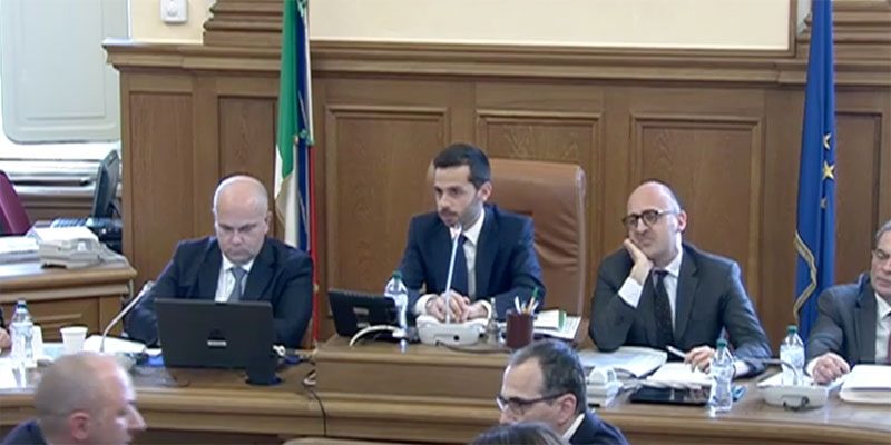 Chiusure Domenicali. Audizione in Commissione