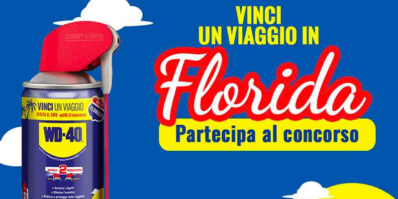 Con WD-40 vinci la Florida