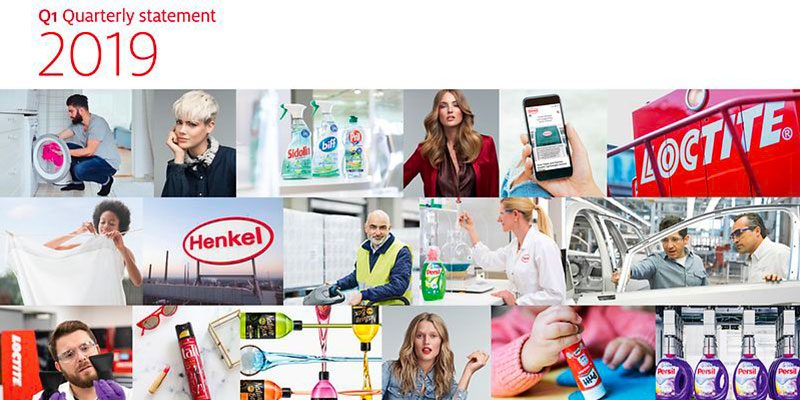 Henkel, fatturato in crescita nel 1° trimestre