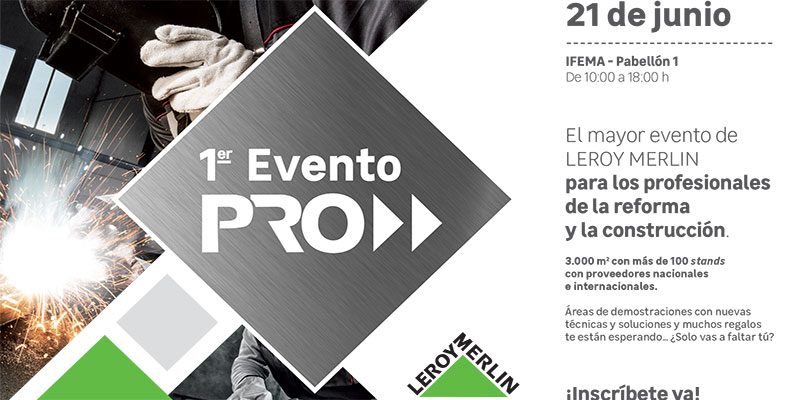 Leroy Merlin Spagna lancia “Evento Pro”
