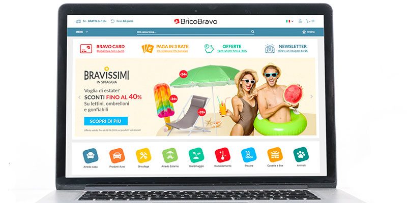 Nuovo sito web per BricoBravo