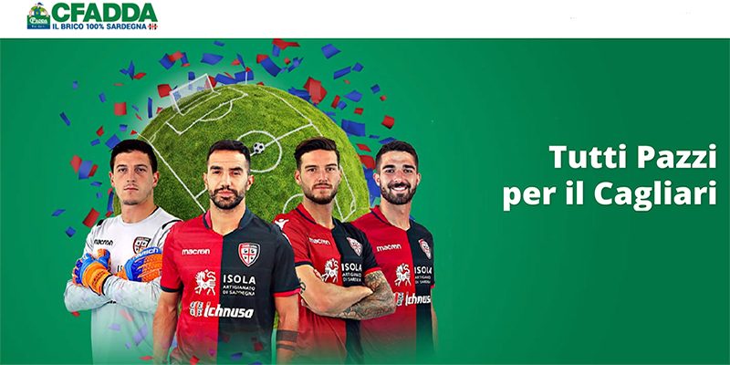 CFadda official partner del Cagliari Calcio