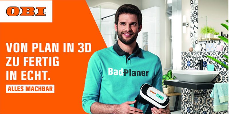 OBI, parte la campagna “Make your bathroom YOUR bathroom”