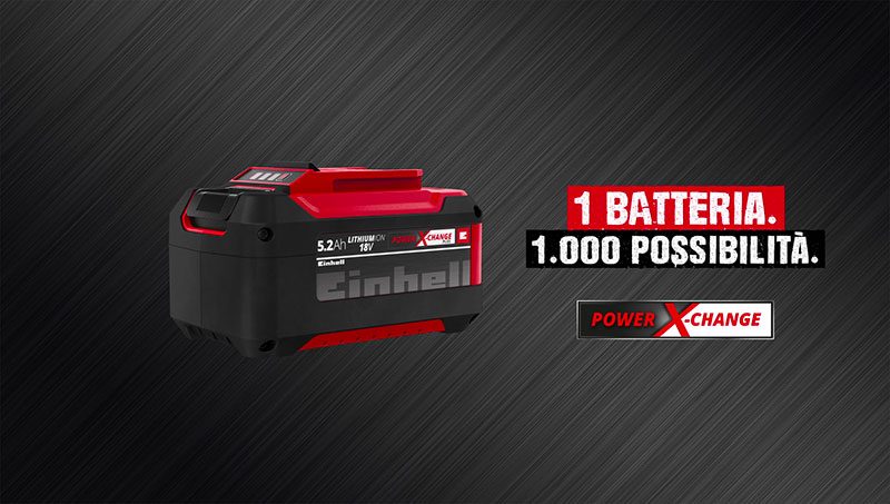 Einhell in tv e radio con il Sistema Power X-Change