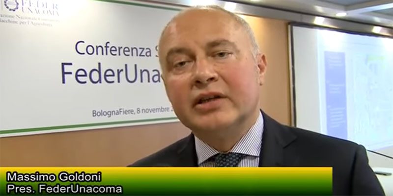 Massimo Goldoni lascia FederUnacoma