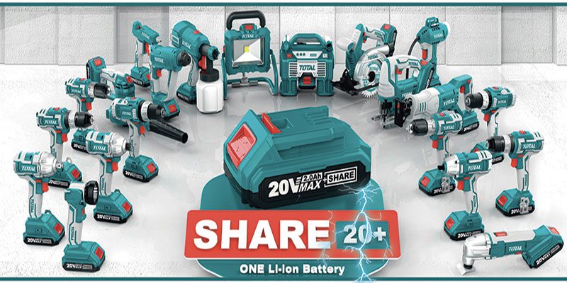 Total: le novità one-battery nel mondo dell’utensileria