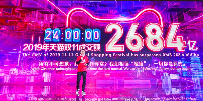 Alibaba, il Global Shopping Festival 11.11 a +26%