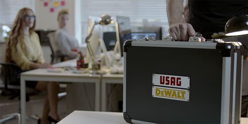 DeWalt e Usag insieme in TV