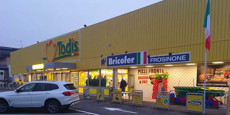 Bricofer, a Frosinone il primo shop in shop in Gdo Food
