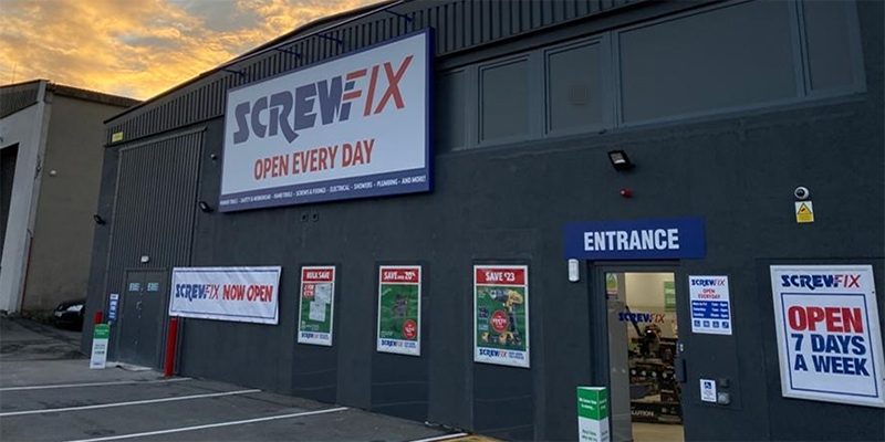 Screwfix, arriva in Irlanda. Con 3 negozi