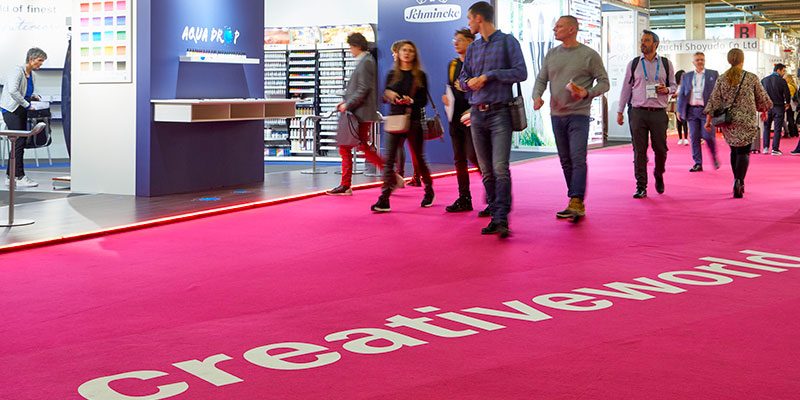 Materiali, sostenibilità e lettering a Creativeworld