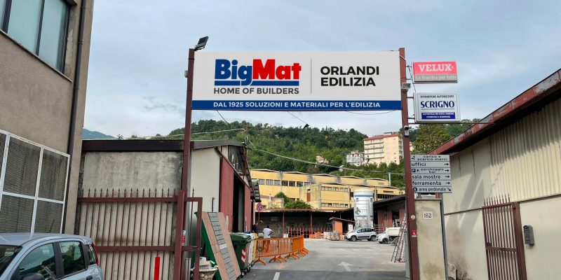 Nuovo ingresso in BigMat: Orlandi Edilizia di Subiaco