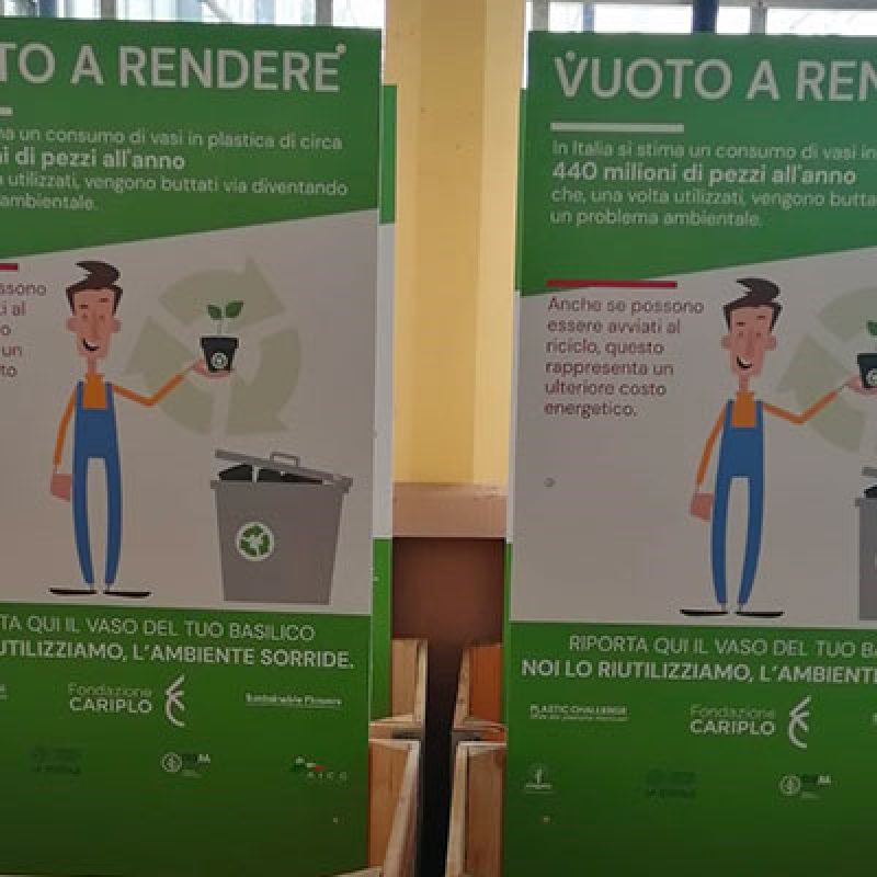 Garden center e la vita “virtuosa” della plastica