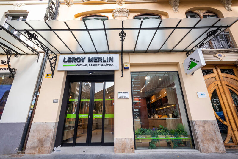 Leroy Merlin Spagna nuovo concept shop in centro a Valencia